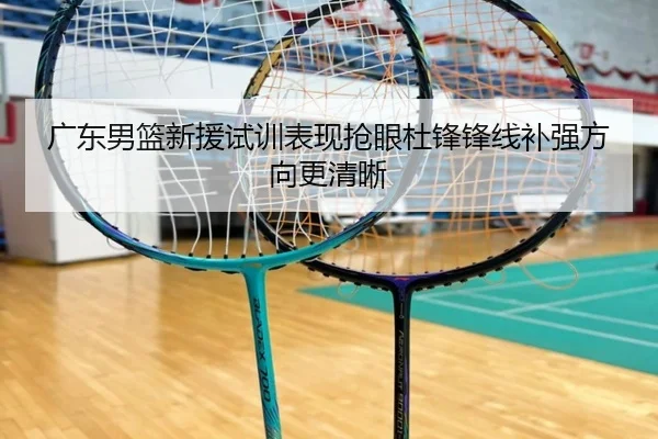 广东男篮新援试训表现抢眼杜锋锋线补强方向更清晰
